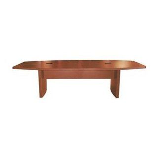 12' Conference Table, Boat Surface Cherry Laminate 