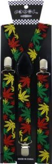 JTC Belt Great Quality Unisex Suspenders Printed Color Leafs at  Mens Clothing store Apparel Suspenders