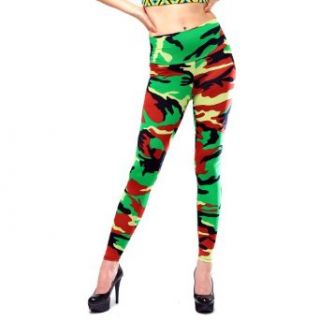 Fashion Chic pant Camouflage high waist leggings S/M PCS990