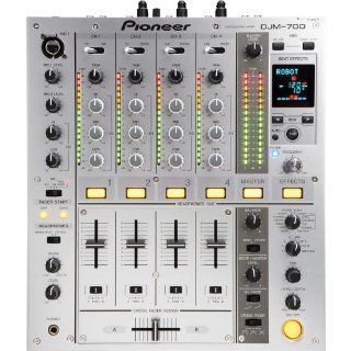 Pioneer DJM 700S Pro Dj Mixer  (Silver) Musical Instruments