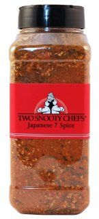 Two Snooty Chefs Quart Size Japanese 7 Spice Seasoning, 20 Ounce  Meat Seasoningss  Grocery & Gourmet Food