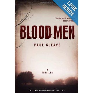 Blood Men A Thriller Paul Cleave Books
