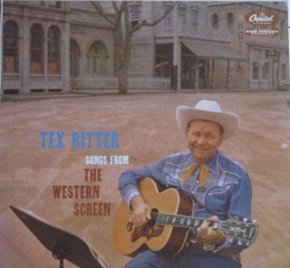 songs from the western screen (CAPITOL 971  LP vinyl record) Music