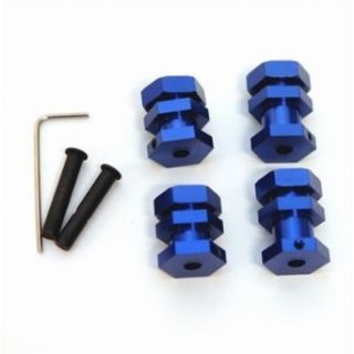 ST Racing Concepts ST3654 17B CNC Machined Aluminum 17mm Hex Conversion Kit for Traxxas Slash, Stampede, Rustler and Bandit (Blue) Toys & Games