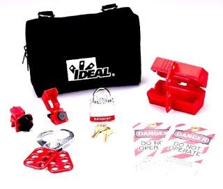 Ideal 44 973 Lockout and Tagout Kit Starter
