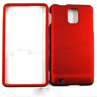 For Samsung Infuse 4g I997 Non Slip Red Matte Case Accessories Cell Phones & Accessories