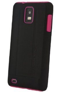 Case Mate Tough Case for Samsung Infuse 4G SGH I997   1 Pack   Case   Retail Packaging   Black/Pink Cell Phones & Accessories