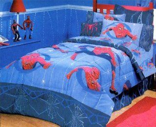 SPIDERMAN Spinning the Web   4pc Bedding Sheet Set   Full/Double   Bedding Collections