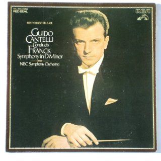 Guido Cantelli conducts Franck symphony in D Minor; NBC Sympony Orchestra; 1978 Vinyl LP Music