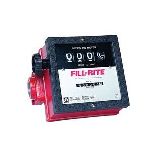 Fill Rite Meter Mechanical Register to 999.9 Gallons Science Lab Flowmeters
