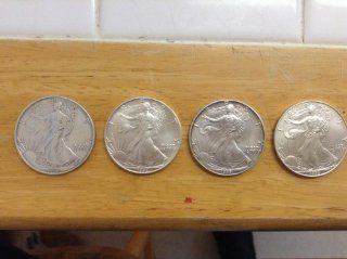 Silver Eagle 1 Oz .999 Fine Bullion Coin Walking Lady Liberty Silver Coin 