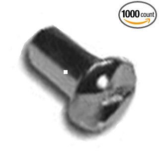 (1000pcs) #10 24 X 1/2 Security Internally Threaded Fasteners Specialty Nuts Barrel Nuts Truss Head One Way Slotted Steel Chrome Plated Ships FREE in USA Tamper Resistant Nuts