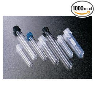 BD 5 ml Polystyrene Round Bottom Test Tubes, Sterile, 1000/Ca, BD 352054 Science Lab Test Tubes