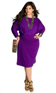 IGIGI Women's Plus Size Mara Dress in Majesty Purple 26/28