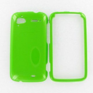 HTC Sensation 4G/ Pyramid Lime Green Protective Case Cell Phones & Accessories