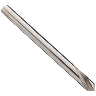 KEO 32344 High Speed Steel NC Spotting Drill Bit, Uncoated (Bright) Finish, Round Shank, Right Hand Flute, 90 Degree Point Angle, 3/4" Body Diameter, 10" Overall Length