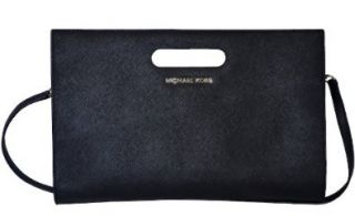 Michael Kors Saffiano Leather Tilda Clutch Handbag Bag Purse Shoes
