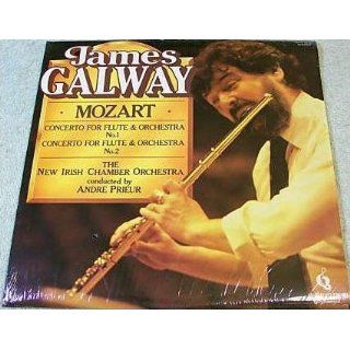 Mozart Concerto For Flute And Orchestra No. 1 & No. 2 / James Galway, Flute; Andre Prieur Conducting The New Irish Chamber Orchestra [VINYL LP] [STEREO] [IMPORT] [CUTOUT] Wolfgang Amadeus Mozart, Andre Prieur, The New Irish Chamber Orchestra, James G