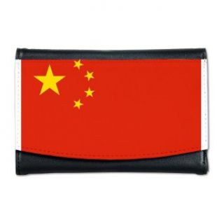 Artsmith, Inc. Mini Wallet Chinese China Flag HD Clothing