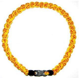 Baseball Tornado Titanium Sports Necklace (Softball Stitch) 18" Jewelry