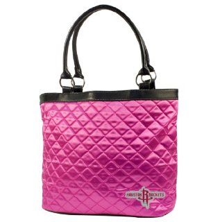 NBA Houston Rockets Pink Quilted Tote  Sports Fan Tot  Sports & Outdoors