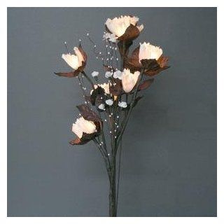 The Light Garden NE LOT Natural Elements Lighted Lotus Flowers with 20 Bulbs, 34 Inch Tall