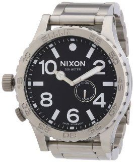 Nixon Men's A057 000 Stainless Steel Analog Black Dial Watch Nixon Watches