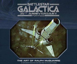 Battlestar Galactica 35th Anniversary Art Portfolio by Ralph McQuarrie Toys & Games