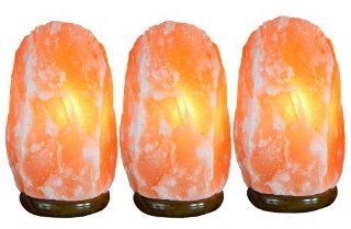 Indus Classic Himalayan Crystal Salt Lamp 4~6 Pack of 3 Health & Personal Care