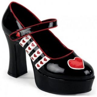 Queen of Hearts Adult Shoes Size 10 Adult Exotic Costumes Clothing
