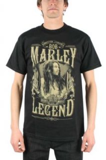 Bob Marley   Rebel Legend Adult T Shirt in Black Clothing