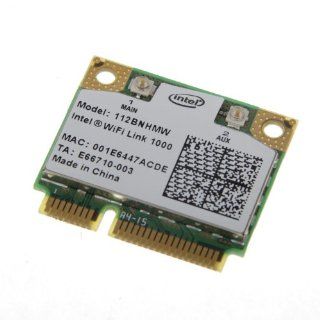 Intel Wifi Link 1000 Mini PCI Express Wireless N Card 802.11b/g/n 2.4 GHz 112BNHMW 300Mbps Computers & Accessories
