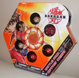 Bakugan Battle Brawlers Battle 6 Pack Red vs Tan Toys & Games
