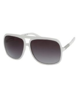 Armani Exchange Women's AX204 Sunglasses, White/Grey Clothing