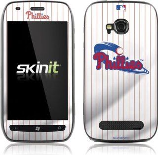 MLB   Philadelphia Phillies   Philadelphia Phillies Home Jersey   Nokia Lumia 710   Skinit Skin Cell Phones & Accessories