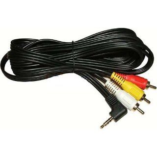 Cmple   3.5mm to 3 RCA Camcorder Video Audio Cable   6 ft  Camera & Photo