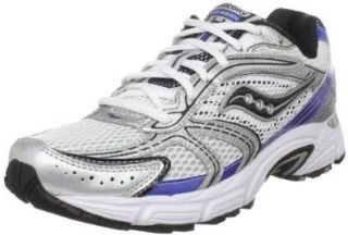 Saucony Grid Cohesion 4 Mens SZ 12 White Wide New Wide Textile Running Shoes Sports & Outdoors