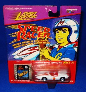 Johnny Lighting Speed Racer 1st Issue (1997) Mach 5(1 in a Series of 4) Toys & Games