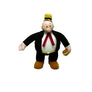 Wimpy the Hamburger Lover 9 inch Plush Toy ( Popeye Cartoon Series ) Toys & Games