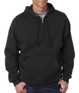 Jerzees Adult NuBlend Quarter Zip Hooded Sweatshirt at  Mens Clothing store Athletic Sweatshirts