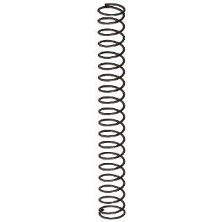 Music Wire Compression Spring, Steel, Metric, 3.52 mm OD, 0.32 mm Wire Size, 6.3 mm Compressed Length, 20.1 mm Free Length, 3.78 N Load Capacity, 0.28 N/mm Spring Rate (Pack of 10)