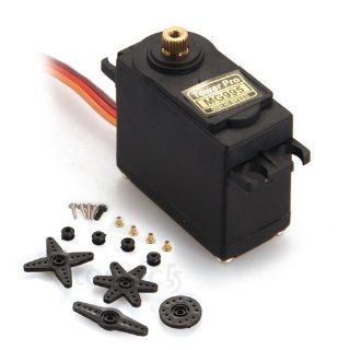 Mg995 Micro Servo 180 Degree 55g Metal Gear for Rc Car Helicopter Robot Model  Other Products  