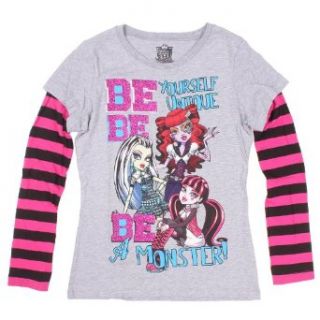 Monster High Be Unique Girls Long Sleeve Shirt Clothing