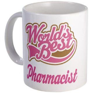  Pharmacist Gift Worlds Best Mug   Standard Kitchen & Dining