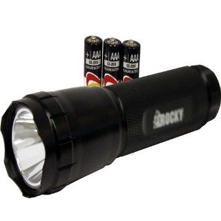 Rocky 100 Lumen LED Tactical Grade Flashlight w/3 AAA Batteries 