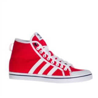 Adidas Trainers Shoes Womens Honey Stripes Mid W Red Shoes