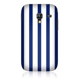 Head Case Designs Navy Blue Vertical Stripes Hard Back Case Cover for Samsung Galaxy Ace Plus S7500 Cell Phones & Accessories
