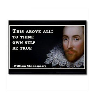 This above all to thine own self be true Rectangl Rectangle Magnet by  Kitchen & Dining