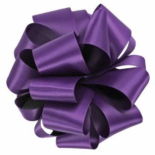Offray Double Face Satin Craft Ribbon, 1/8 Inch x 24 Feet, Regal Purple