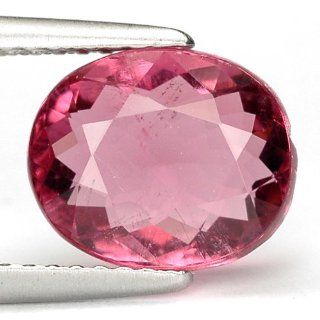 3.13 CT. PERFECT COLORFUL NATURAL PINK TOURMALINE Loose Gemstones Jewelry